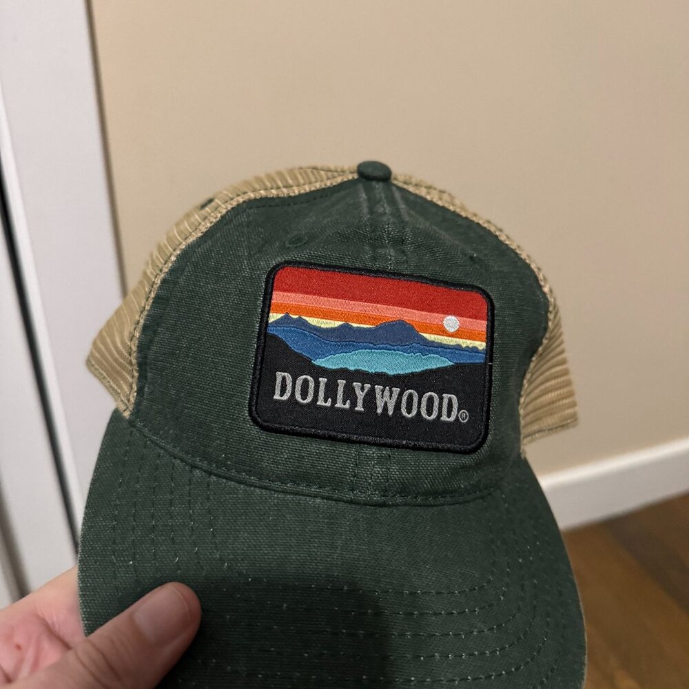 New, never used Dolly Parton Smokey Mountains trucker hat